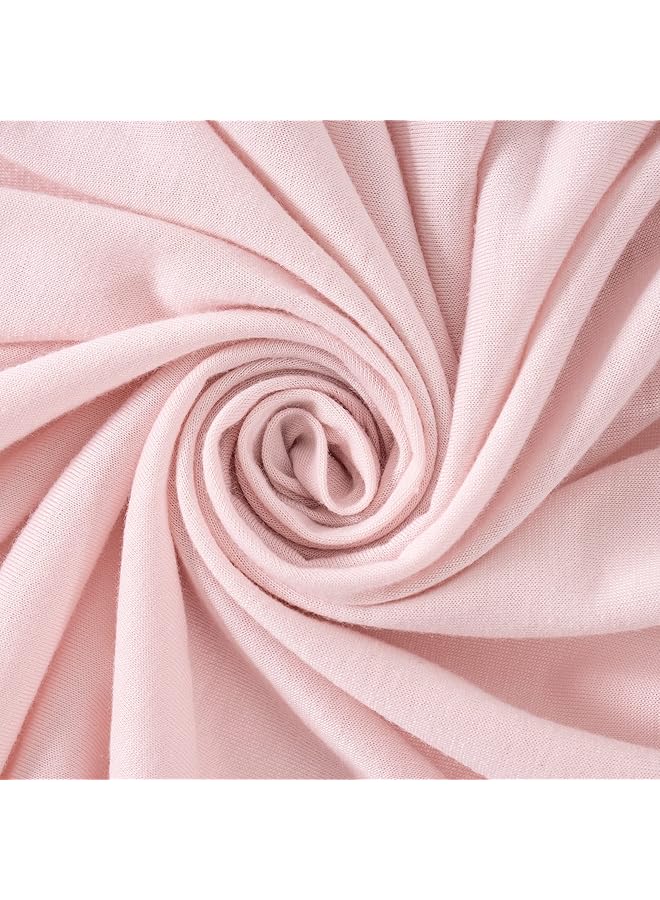 TILLYOU Changing Pad Cover Set In Soft Jersey Material Fits 32"/34''X16 Contoured Pad For Babies Elephant & Cloud Pink  - Image 5