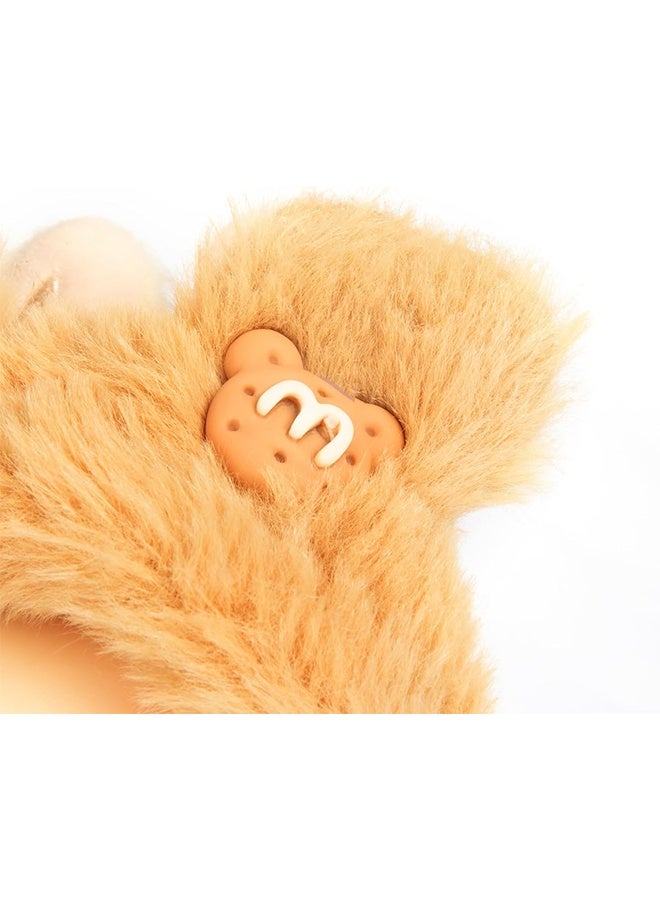 Plush Doll Clothes - Cute Animal 17cm Doll Clothing, Premium Doll Accessories Clothes for Collectors or Display - Kawaii Sandwich Cookie Bear Costume (No Doll)  - Image 5