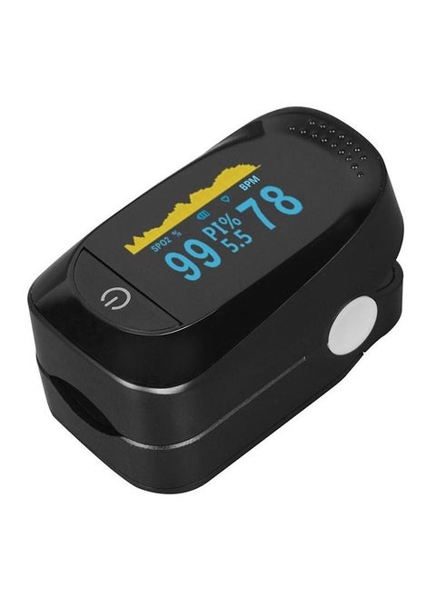 Digital Pulse Fingertip Oximeter, Oled Hd Screen, Blood Oxygen Saturation Monitor, Pulse, Heart Rate Monitor