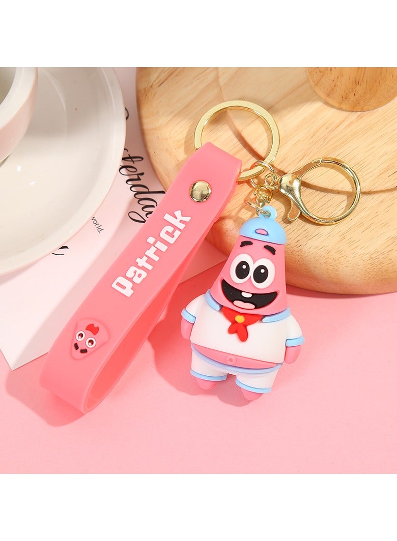 Patrick Star Keychain (Random Selection) - Image 1