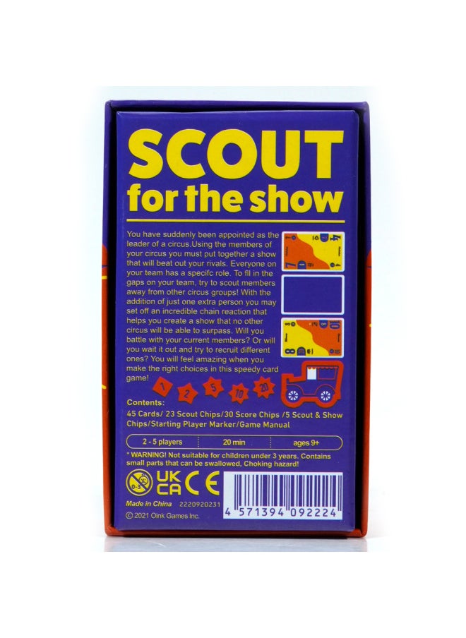Generic - Scout, Oink Games Locket Series Circus, Multi-person Party Star Exploration Game Board Game-Specifications:scout Search For Games - Image 1