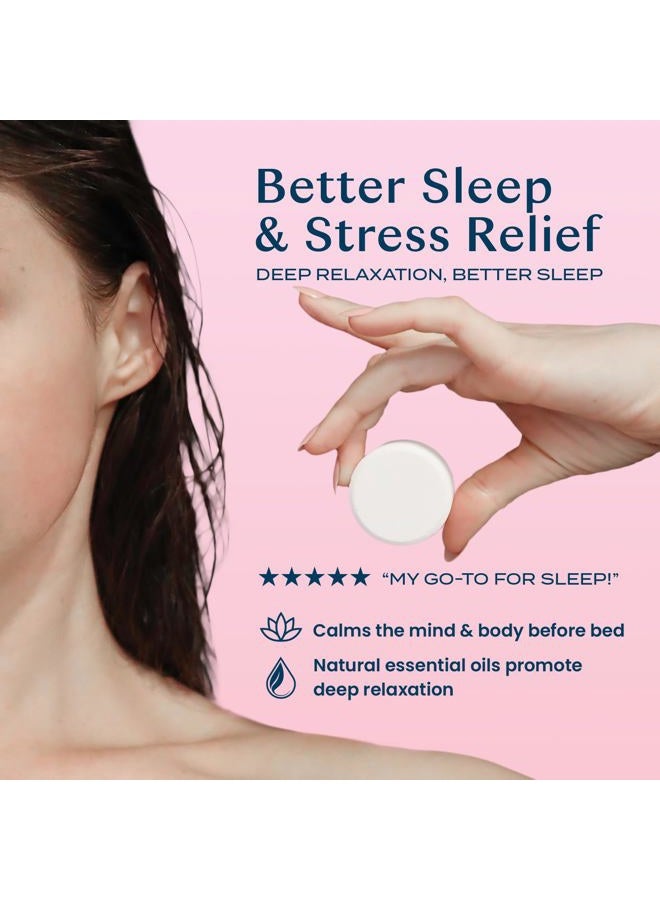 Body Restore أقراص بخار الاستحمام للعلاج بالروائح 15 عبوة - هدايا سلة عيد الفصح، هدايا استرخاء لعيد الميلاد للأم، الأب، أفضل صديق، أساسيات السفر، تخفيف التوتر، العناية الذاتية - أمور - Image 3