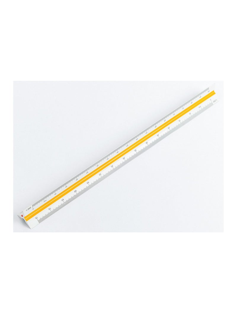 Deli 30cm Length Triangular Ruler  - Image 2
