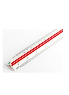Deli 30cm Length Triangular Ruler  - Image 3
