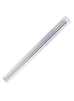 Deli 30cm Length Triangular Ruler  - Image 1