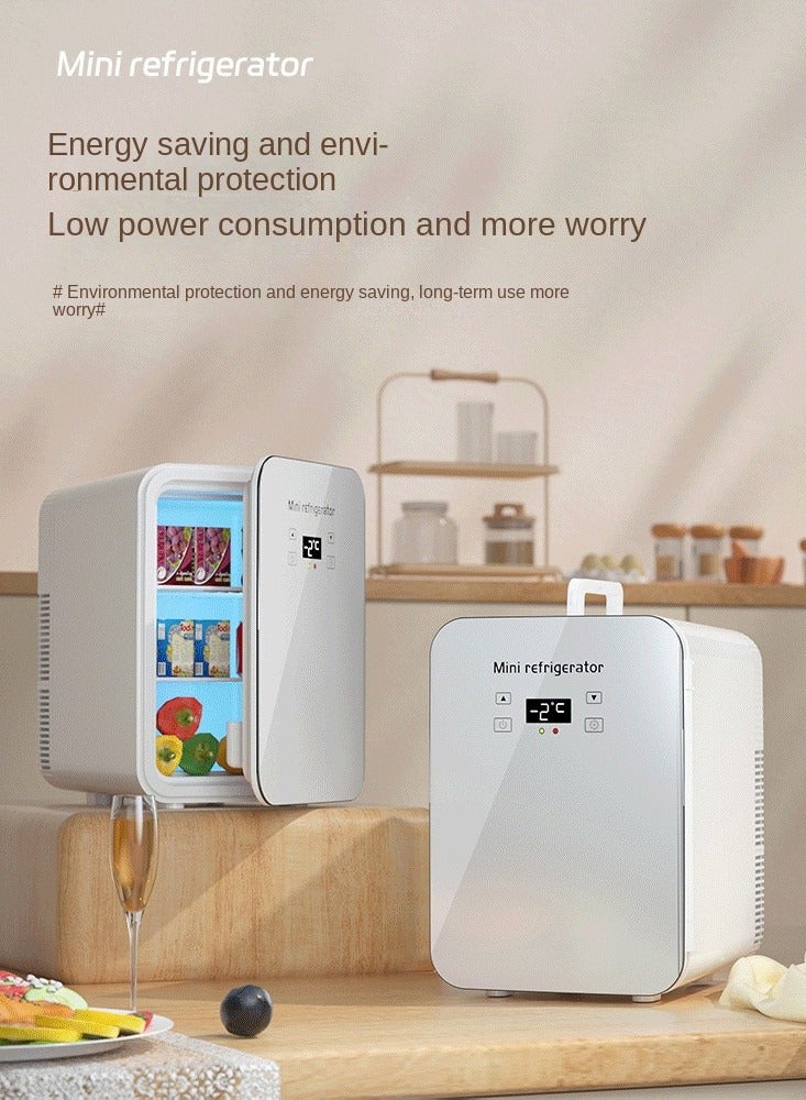 Mini Car Refrigerator for Home and Vehicle Use – Touchscreen Control, Fast Cooling, Low Noise, Dual-Temperature Mode, Energy-Saving Compact Fridge  - Image 5