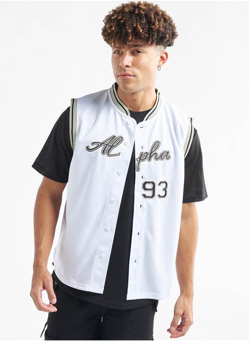 FAV Slogan Regular Fit Shirt  - Image 1