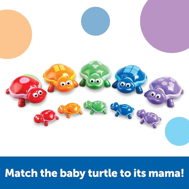 Learning Resources Snap-n-Learn Number Turtles - 15 Piece Educational Toy - Image 3