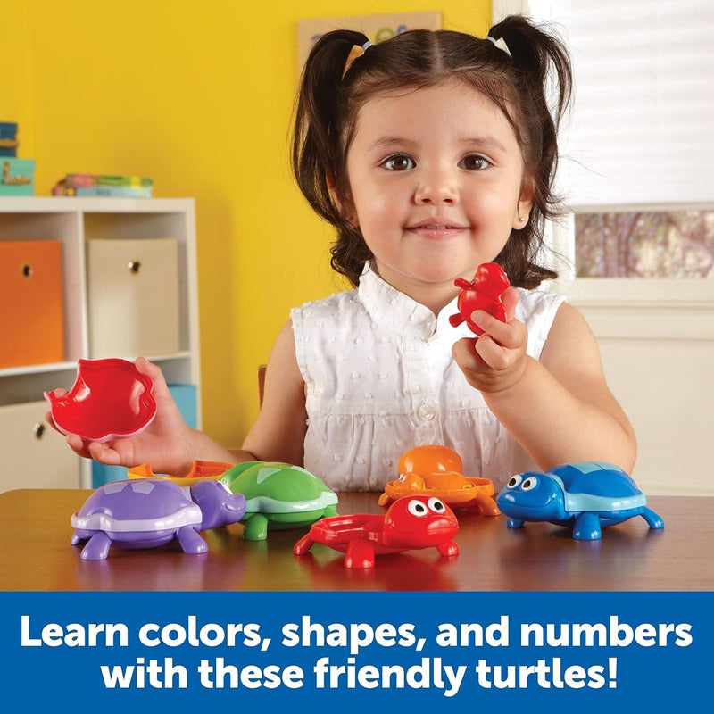 Learning Resources Snap-n-Learn Number Turtles - 15 Piece Educational Toy - Image 2