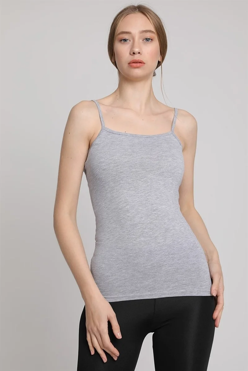Arma Yıldız Women's Lycra Gray Strappy Undershirt