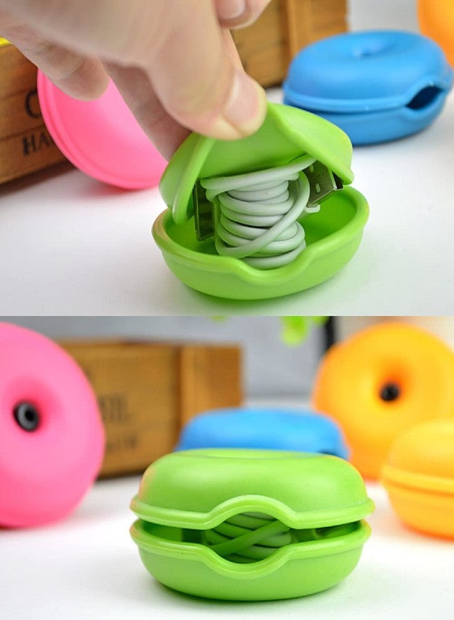 FveBzem 5-Pack Tangle-Free 5 Cord Organizer - Cable Turtle Earbuds & Headphone Cord Wrap Storage Manage & Shortener - Image 4
