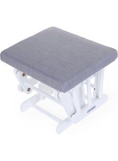 CHILDHOME Gliding Chair With Footrest Grey  - Image 3