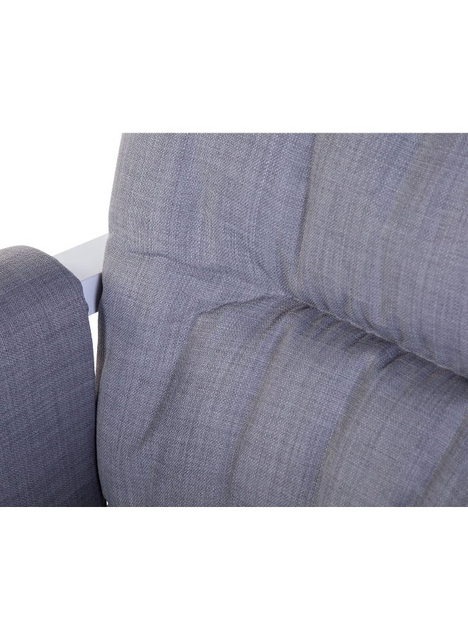 CHILDHOME Gliding Chair With Footrest Grey  - Image 5