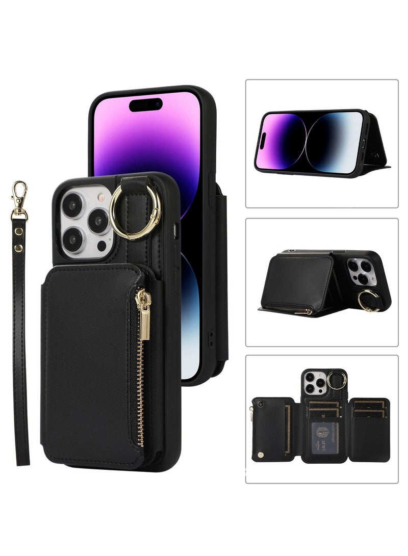 واي آند دي غطاء هاتف iPhone 14 مع غلاف واقي من حبل الهاتف جلد حافظة الهاتف المحمول متعددة الوظائف يمكن اختيار iPhone 14 / iPhone 14 pro / iPhone 14 pro max / iPhone 14 plus - Image 2