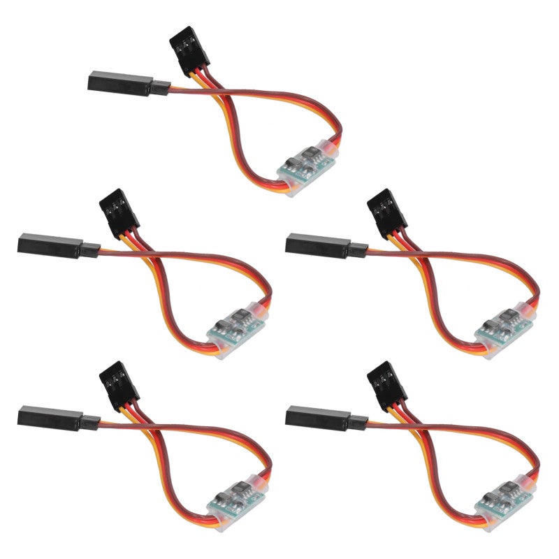 RC Servo Signal Reverser: ABS Material 3.6‑24V 5A - Stable Reliable Performance Simple Installation Rotation Inverter for RC Aircraft Steering Gear Control - Image 3