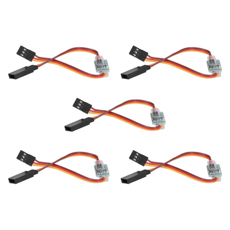 RC Servo Signal Reverser: ABS Material 3.6‑24V 5A - Stable Reliable Performance Simple Installation Rotation Inverter for RC Aircraft Steering Gear Control - Image 2
