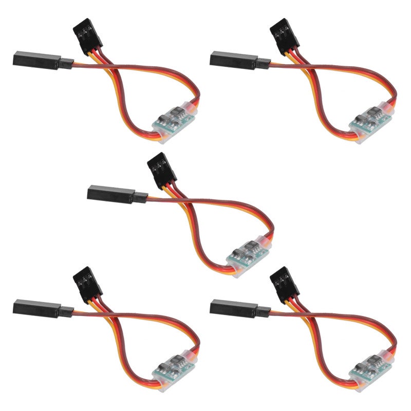 RC Servo Signal Reverser: ABS Material 3.6‑24V 5A - Stable Reliable Performance Simple Installation Rotation Inverter for RC Aircraft Steering Gear Control - Image 4