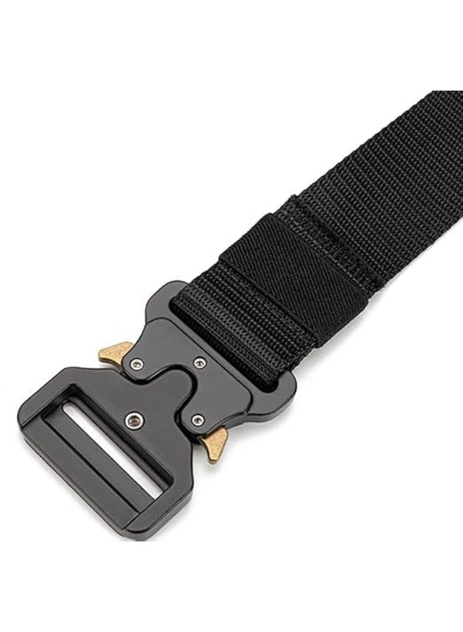 حزام رجالي من النايلون عالي الجودة – قابل للتعديل مع إبزيم معدني محكم – مثالي للاستخدام اليومي والأنشطة الخارجية والمناسبات ( Code 220310 ) - Image 3