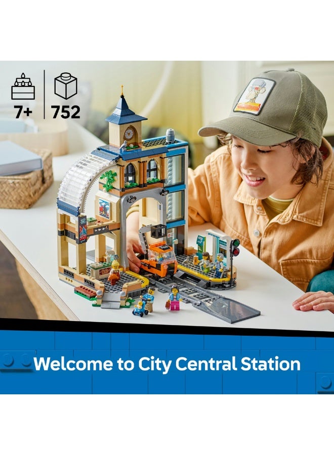 LEGO City Central Train Station 60469 (752) Pieces - Image 3