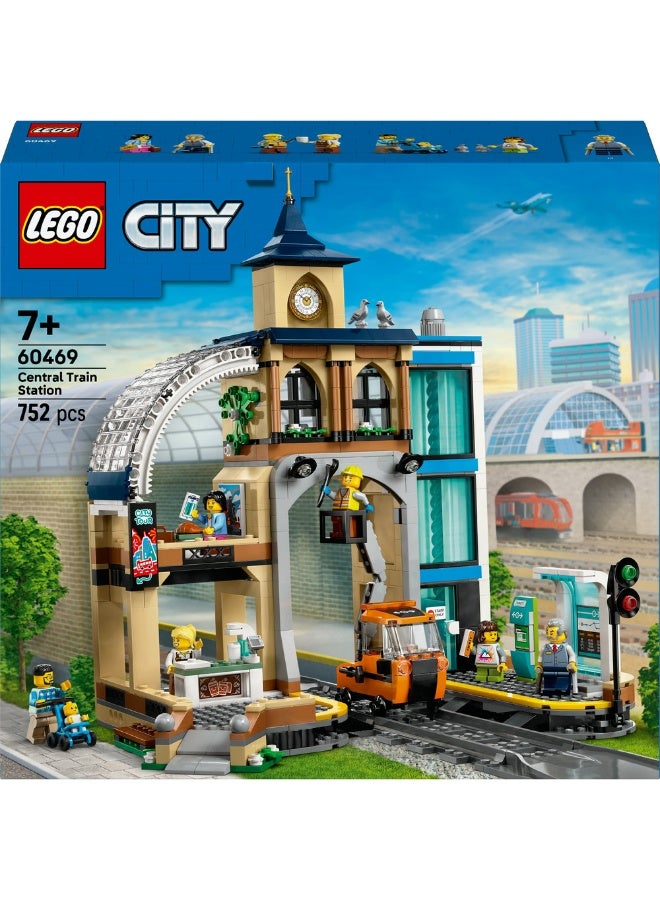 LEGO City Central Train Station 60469 (752) Pieces - Image 2