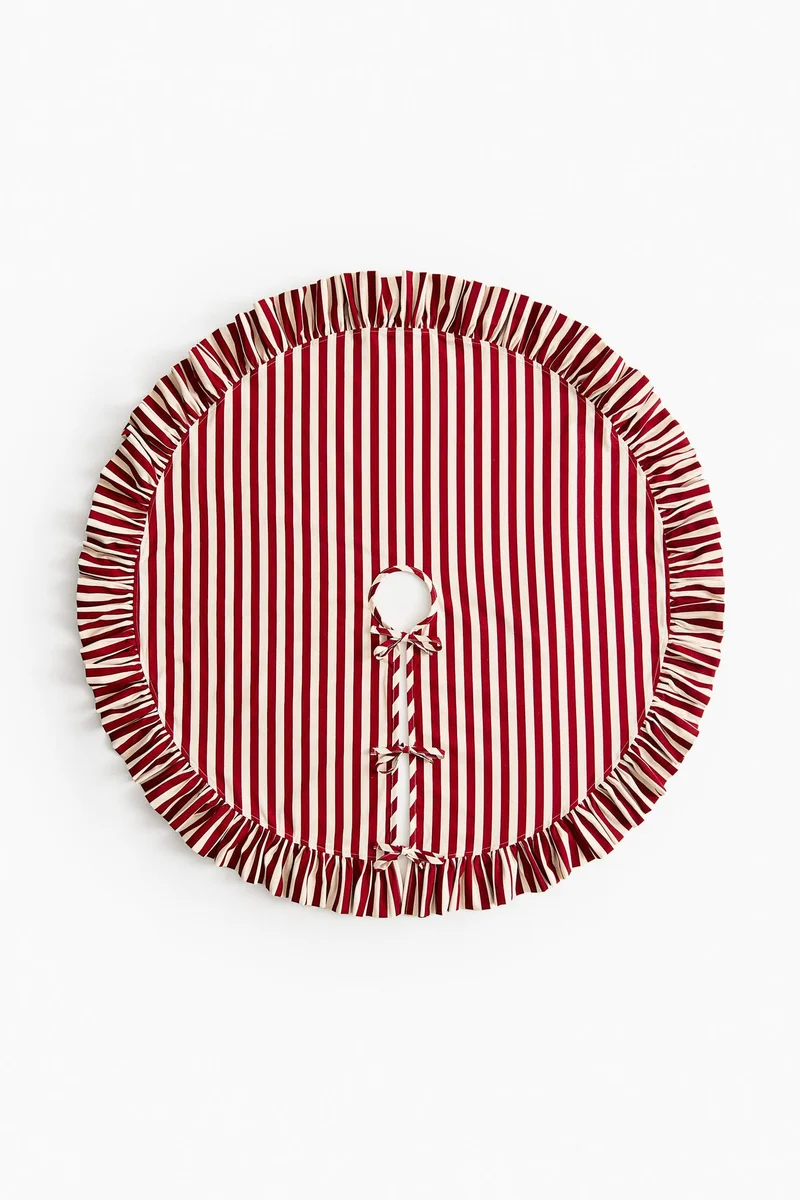 H&M Frilled Christmas tree skirt
