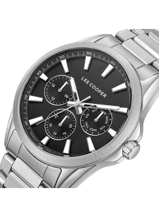 Lee Cooper Men's Metal Multi Function Watch LC08105.350 - 42 mm