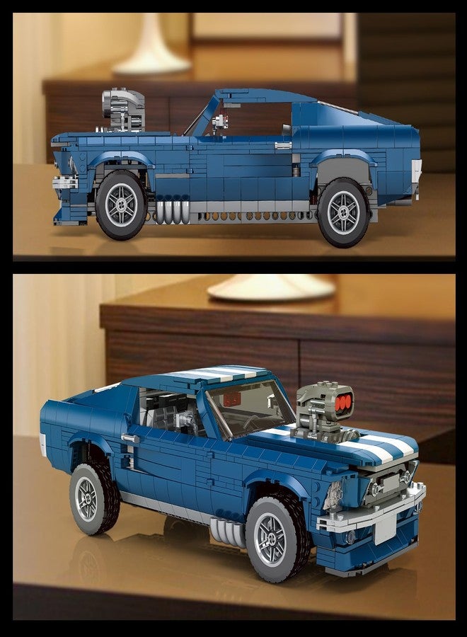 Mov stone Creater Expert GT 1976 Building Blocks Toys - Compatible with Lego Car Adults Challenging, Advanced Collector's Car Model, Home and Office Display, Collectible Gift for Adults and Teens - Image 5
