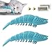 Eeaivnm Cat Toothbrush Catnip ToyInteractive Rubber Dental Care for Pet Kitten Kitty CrayfishShaped Safe Chewing Toy Tooth Cleaning Resistant Cat Toy2 Pack - Image 3