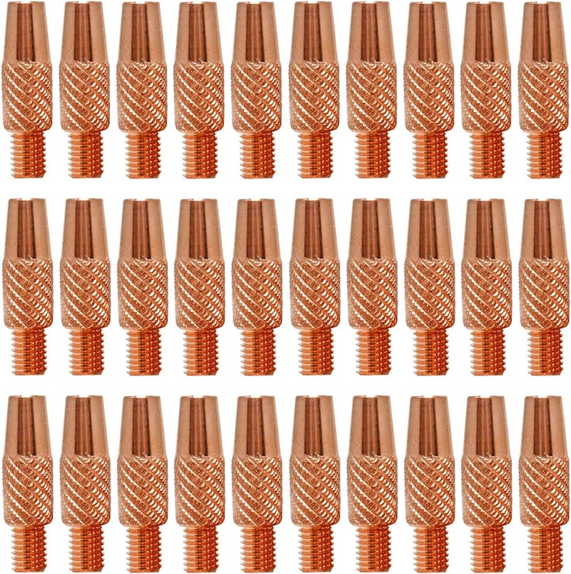 Zinger Mig Welding Contact Tips 186406 .035" for Miller Welder Gun Spoolmate 100, 200, 3035, 185 and Hobart Spoolgun DP-3035, SpoolRunner 100,Handler 125, 125 Ez, 130, 140, 190, 210MVP etc - Image 1