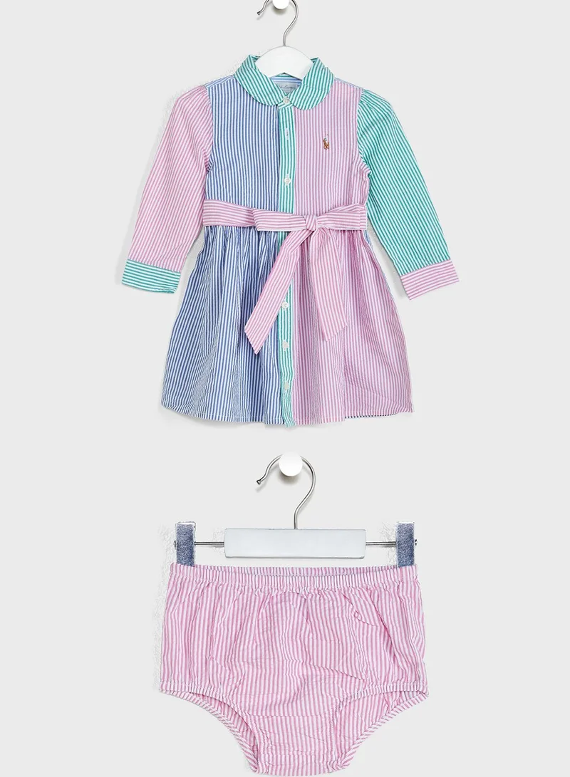 POLO RALPH LAUREN Infant Color Block Dress