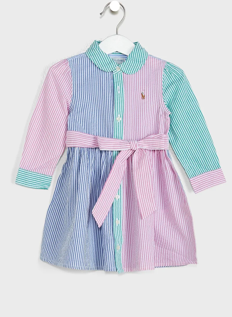 POLO RALPH LAUREN Infant Color Block Dress