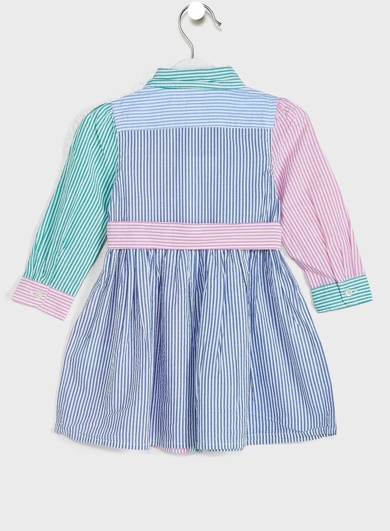 POLO RALPH LAUREN Infant Color Block Dress