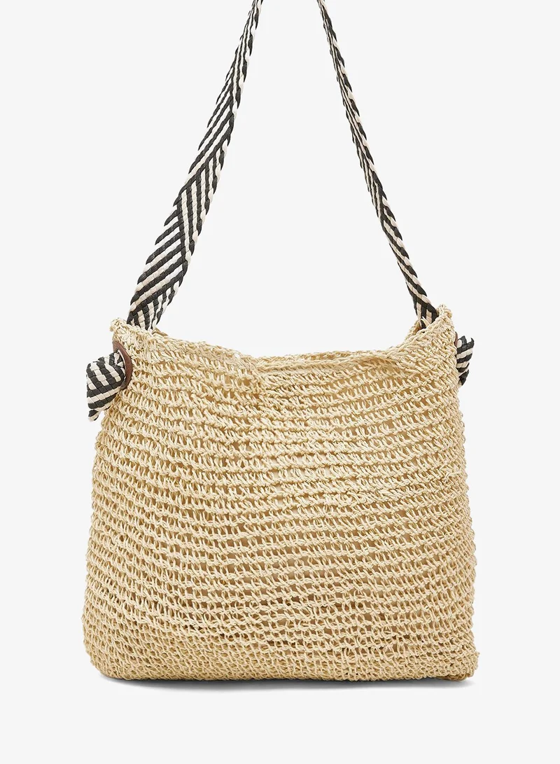 Ginger  raffia beach tote bag for Women | Best Price UAE