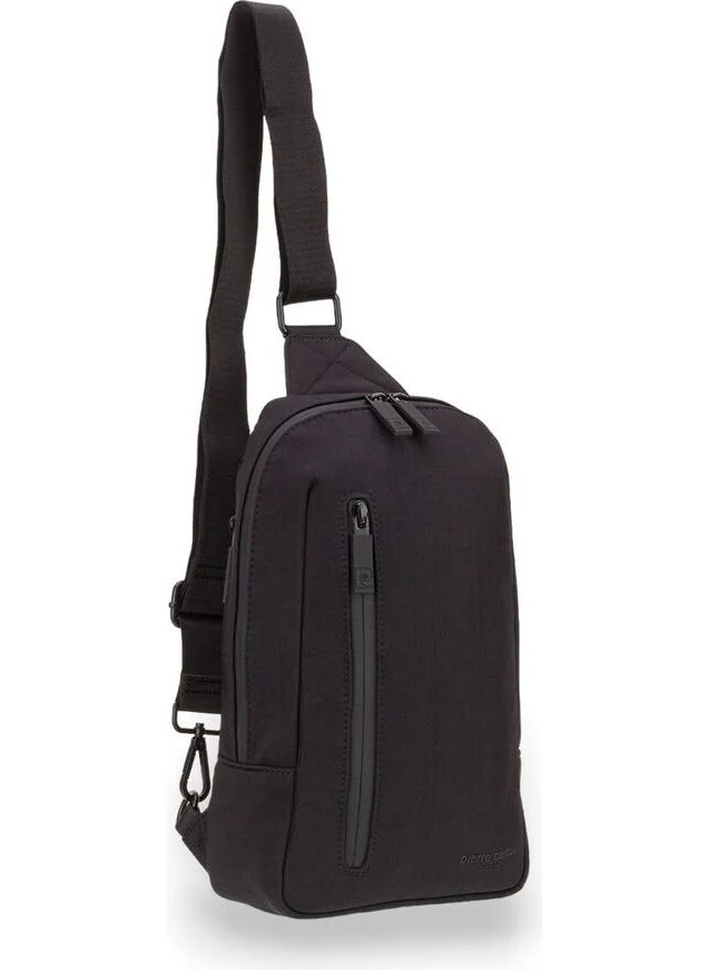 بيير كاردان Black Unisex Body Bag 01PC00104