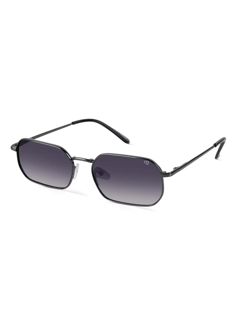 Woggles Altair Copper Hexagonal Sunglasses