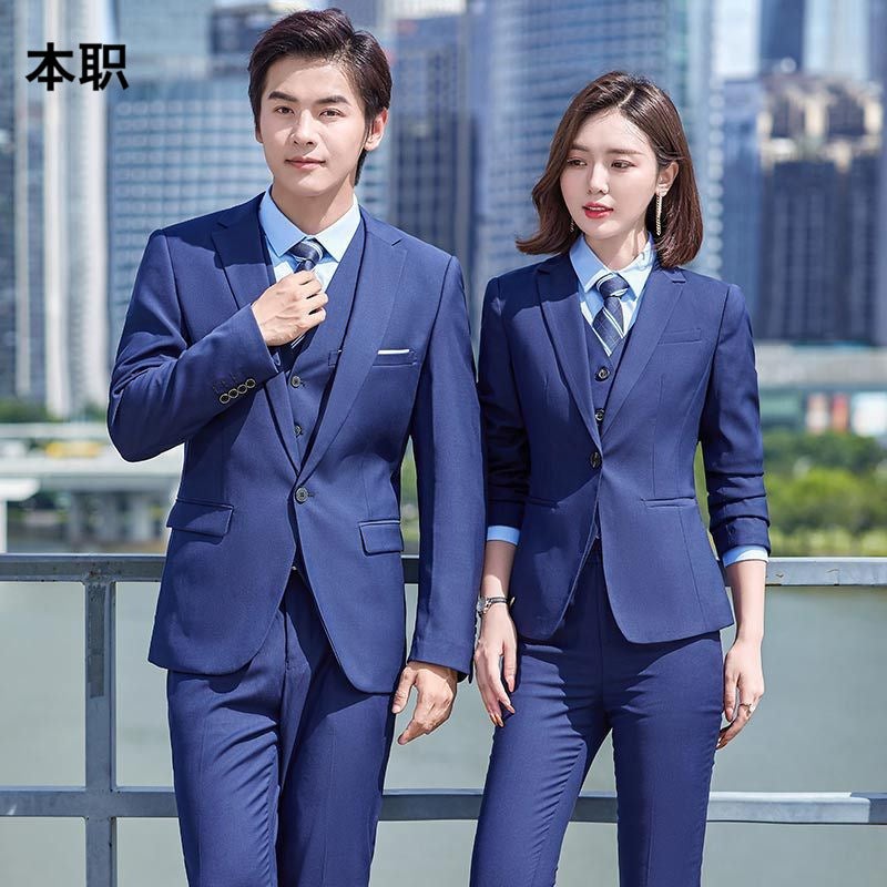 [Entity Quality] Professional Formal Wear Men's and Women's Formal Suit Sales Department Teachers Hotel Manager Work Clothes suit - Image 2