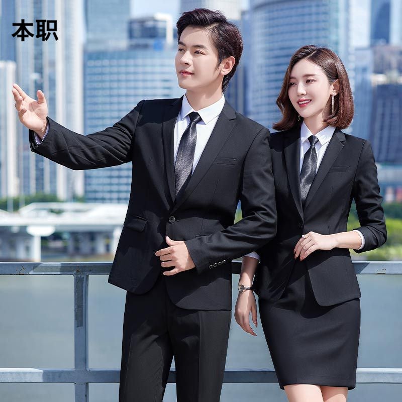 [Entity Quality] Professional Formal Wear Men's and Women's Formal Suit Sales Department Teachers Hotel Manager Work Clothes suit - Image 5