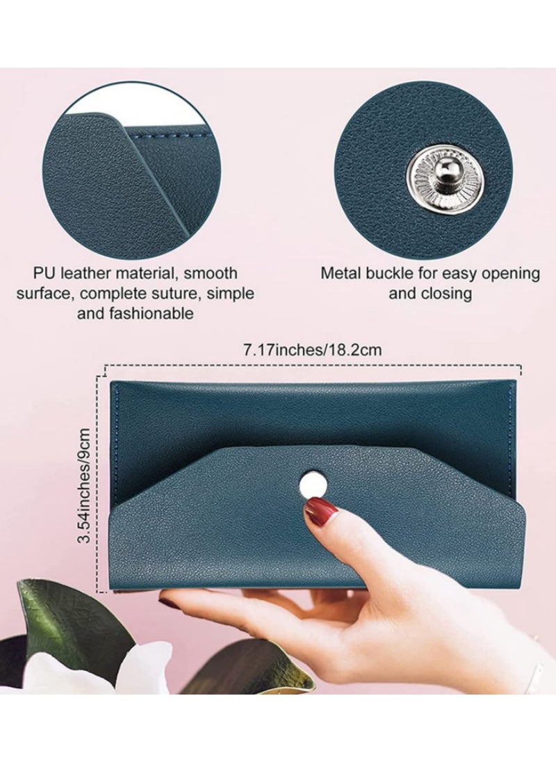 Generic 3 Pieces PU Leather Money Cash Envelopes Reusable Budget Wallet Envelopes for Spring Festival, Wedding, Birthday, Holidays Waterproof, Compact for Cash, Cards, and Gifts  - Image 2