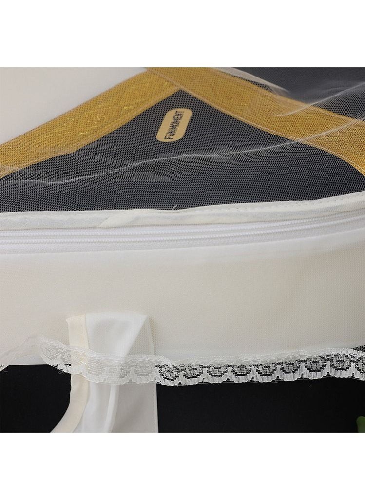 FUN MOMENT Portable Baby Bed with Thick Padded Seat with High Quality Materials  - Image 3