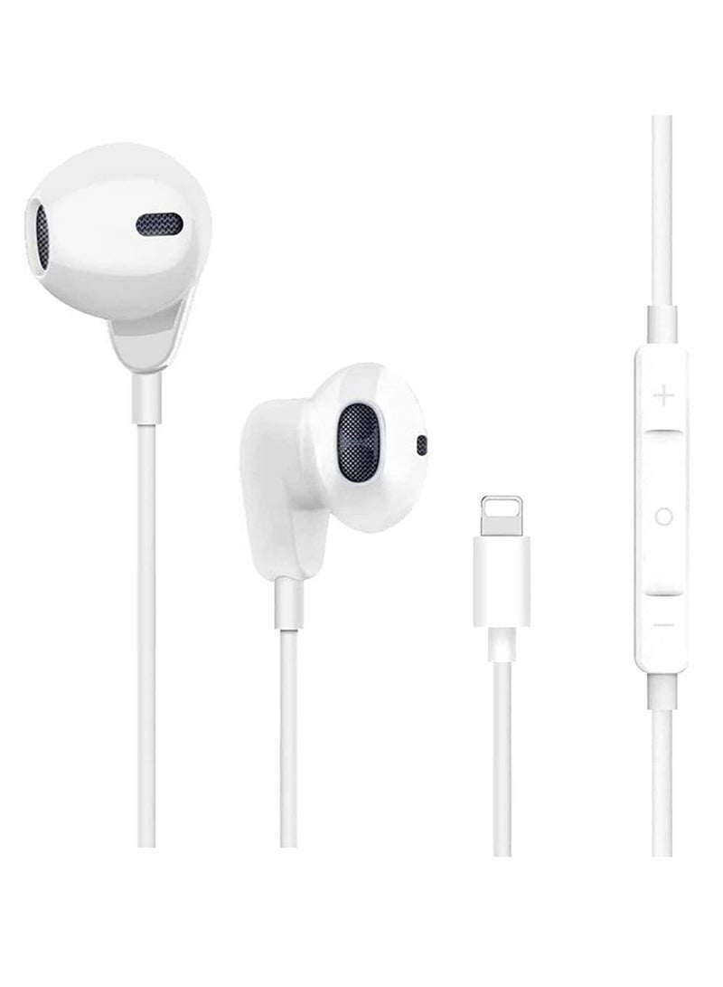ELTRAZONE for iPhone Earphones Wired Headphones Built-in Mic&Volume Control & Noise Cancellation In-Ear Earphones Earbuds Compatible for iPhone 11/12/13 Pro/XS Max/8/8plus 7/7plus Support for all iOS - Image 5