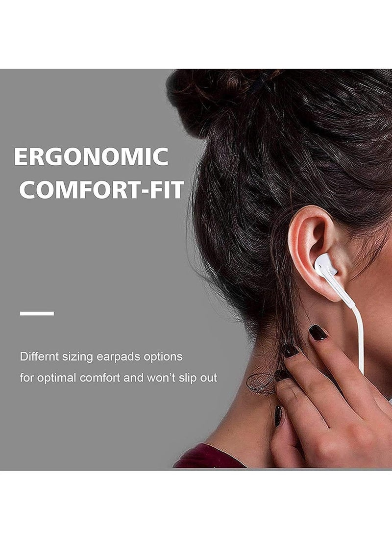 ELTRAZONE for iPhone Earphones Wired Headphones Built-in Mic&Volume Control & Noise Cancellation In-Ear Earphones Earbuds Compatible for iPhone 11/12/13 Pro/XS Max/8/8plus 7/7plus Support for all iOS - Image 2