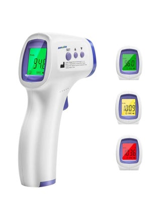 Forehead Thermometer, Digital Infrared Thermometer, for Adults and Kids,  Non-contact Temperature, Meter with Fever Alarm Dual Temperature Mode - view 2