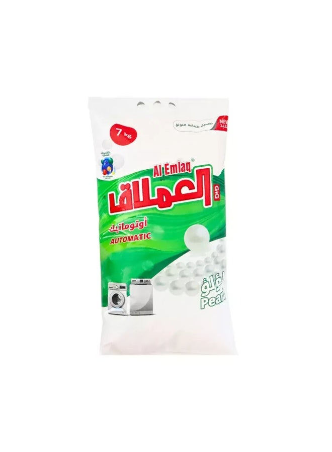 Al Emlaq Al Emlaq Perfumed Capsule Automatic Laundry Detergent Powder With Pearl- 7 kg  - Image 1