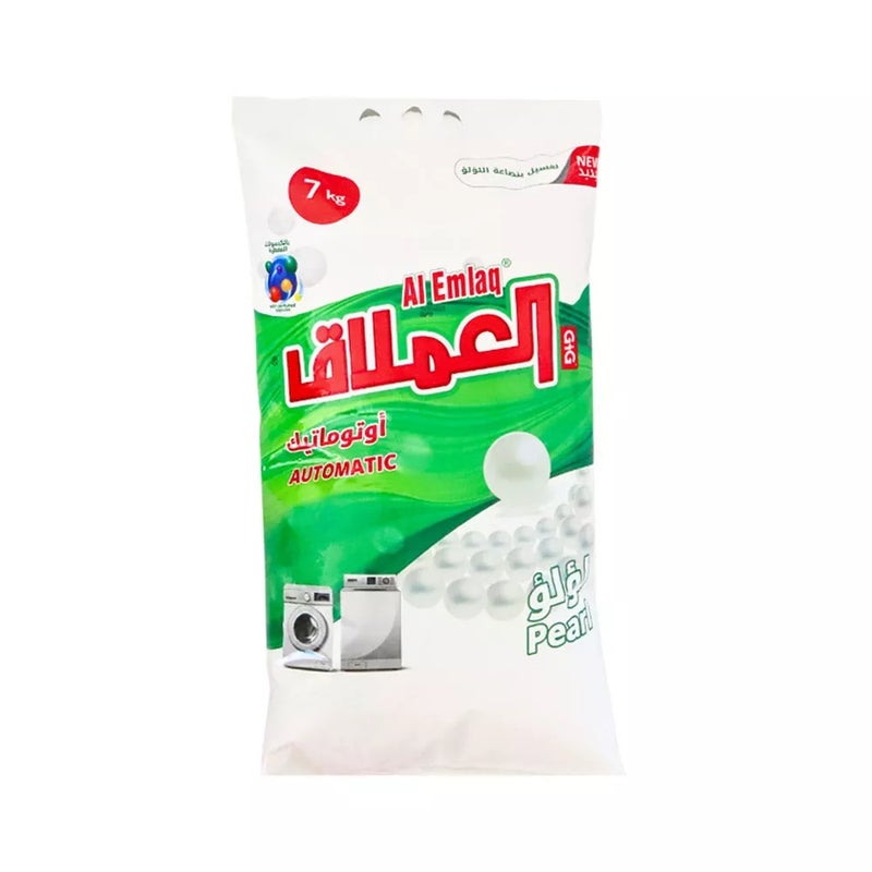 Al Emlaq Perfumed Capsule Automatic Laundry Detergent Powder With Pearl- 7 kg - Image 1