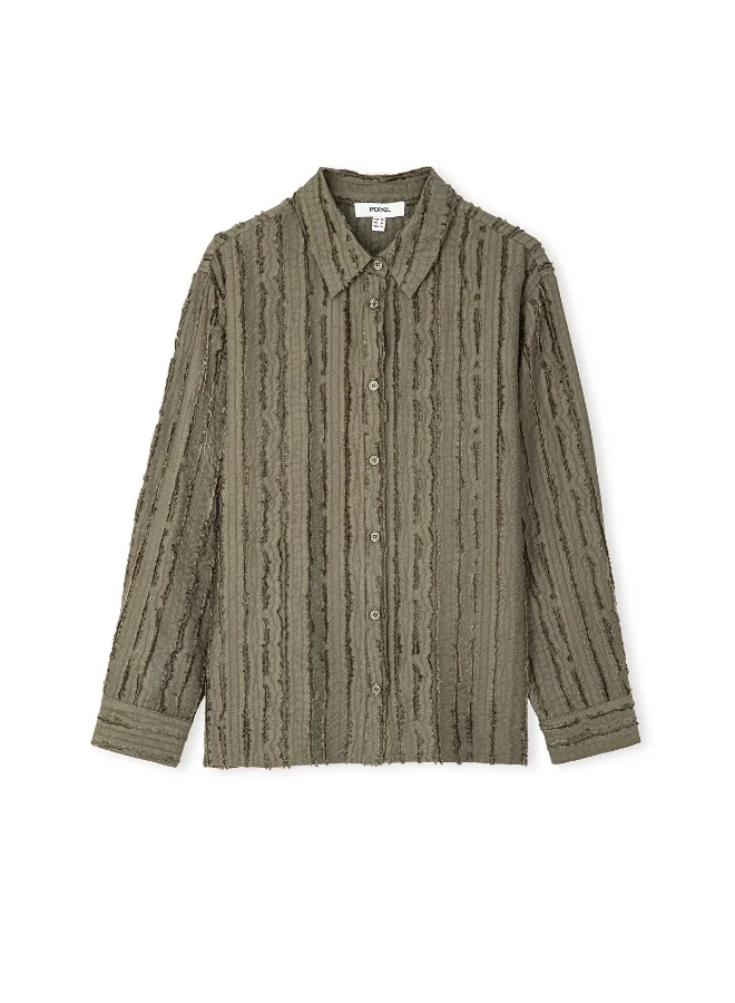 ابيكول Textured Shirt