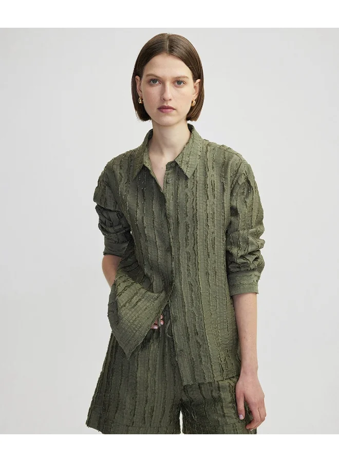 ابيكول Textured Shirt