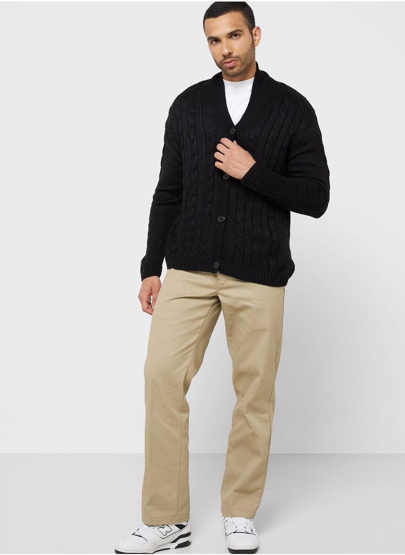 Seventy Five - Cable Knit Cardigan - Image 1