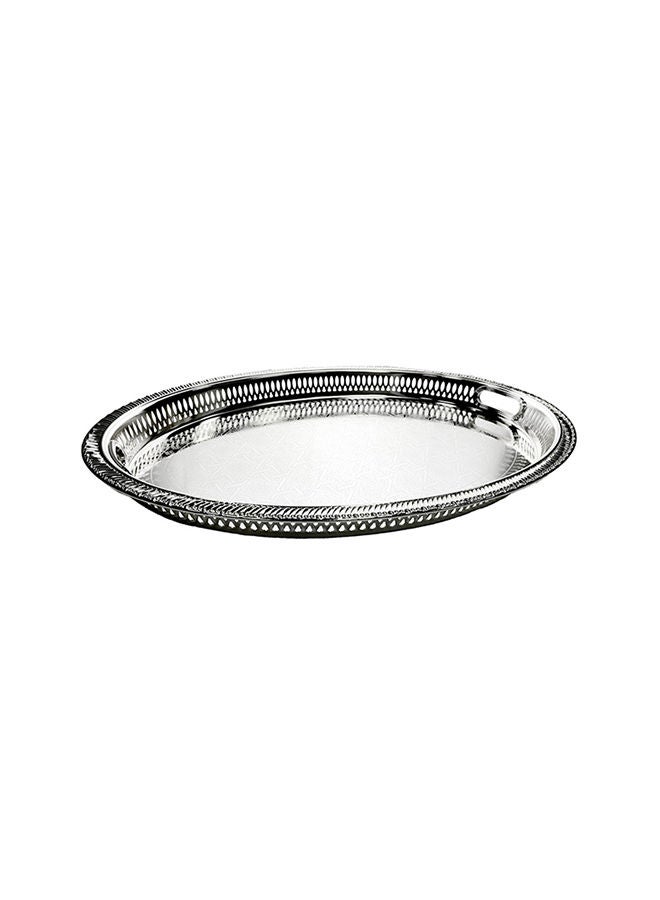 ZOLTEN Silverplated Large Size Oval Tray - Image 2