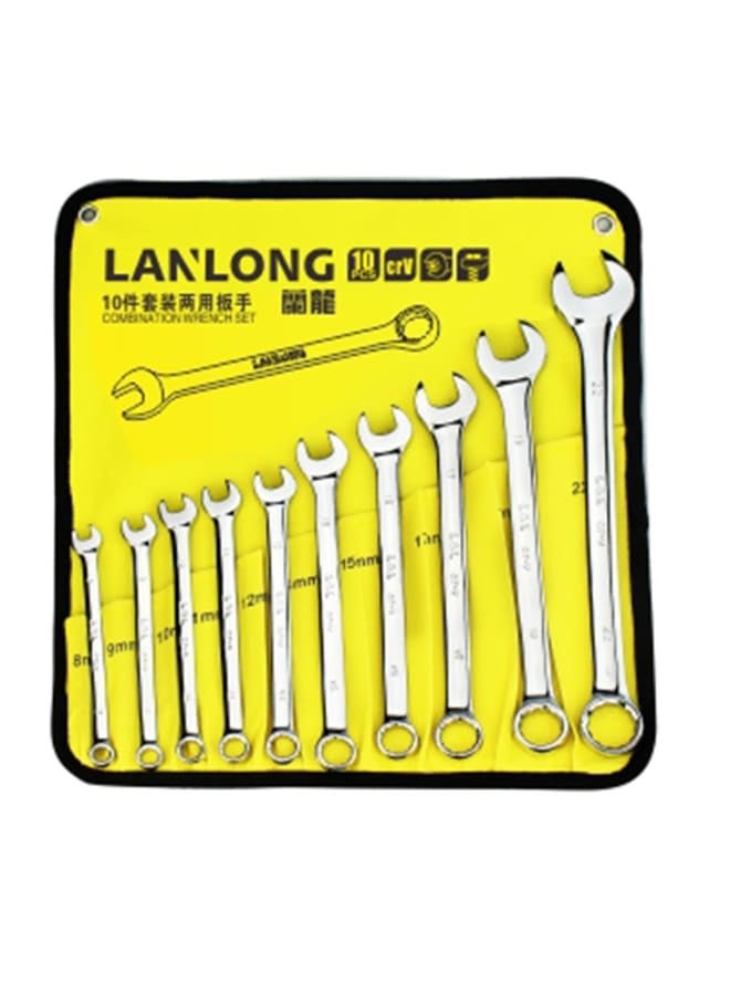 طقم مفتاح ناحية وناحية 8 قطع من 8 الى 19 لانلونج خدمة شاقة