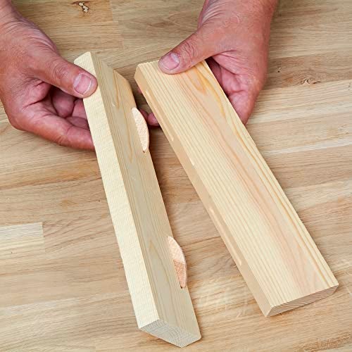 Trend 100pcs Beechwood Joining Biscuits Variety Pack (No. 0, 10, 20) for Woodworking, Joinery, and Furniture Framing, BSC/MIX/100 - Image 5